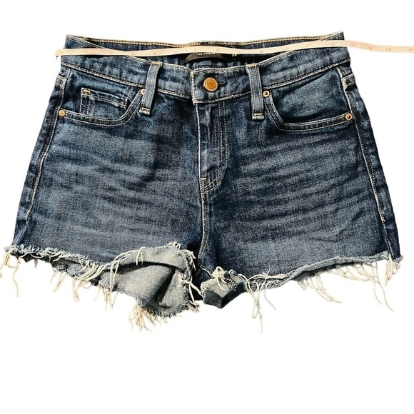 HUDSON WOMENS GEMMA SHORTS DENIM CUTOFF 5 POCKET SIZE 24 - Picture 7 of 10